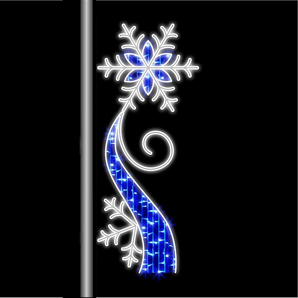 BLUE SNOWFLAKE