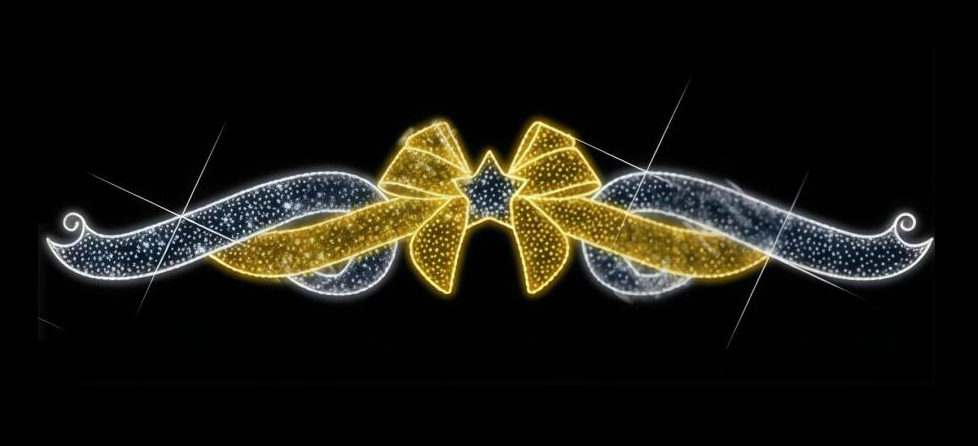 GOLDEN BOW & STAR